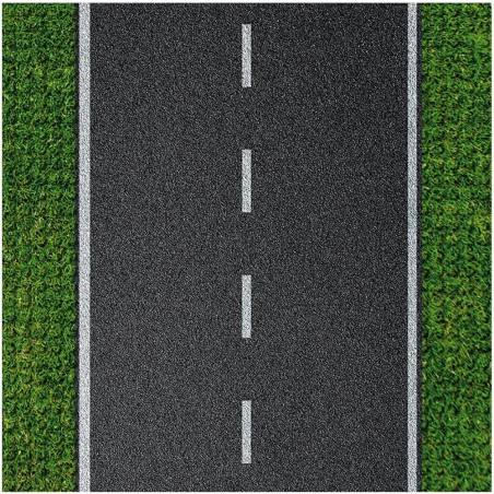 BRIXIES Bodenplatte Straße Gerade 32x32cm