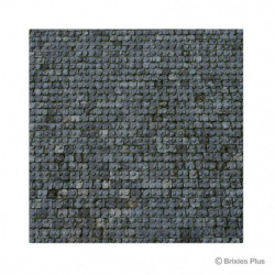 BRIXIES Bodenplatte Kopfsteinpflaster 32x32cm