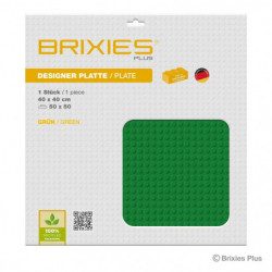 BRIXIES Bodenplatte Basic grün 50x50cm