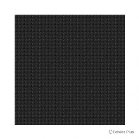BRIXIES Bodenplatte Basic schwarz 32x32cm