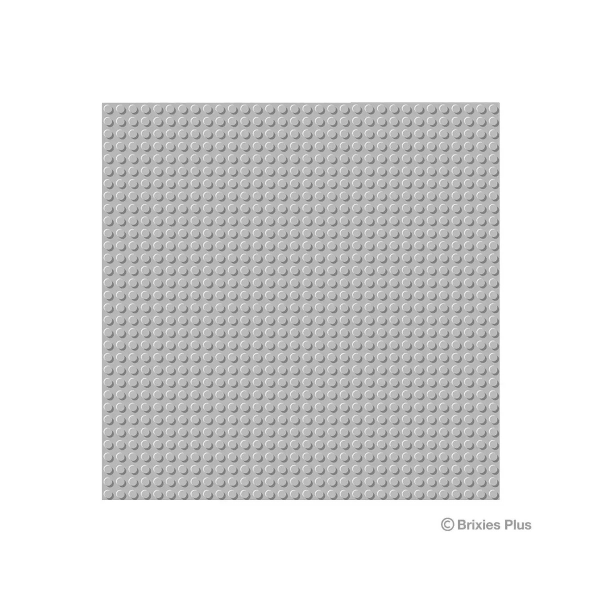 BRIXIES Bodenplatte Basic hellgrau 32x32cm