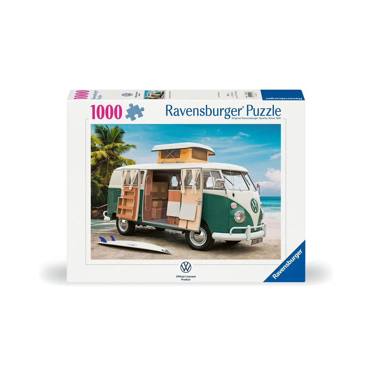 Puzzle: Volkswagen T1 Camper Van (1000 Teile)