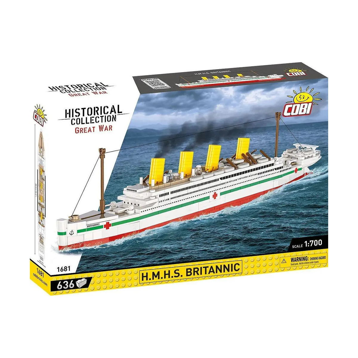 640 PCS HC /1681/ H.M.H.S. BRITANNIC