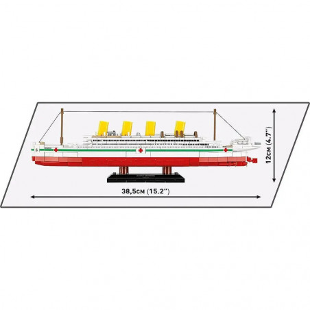 640 PCS HC /1681/ H.M.H.S. BRITANNIC