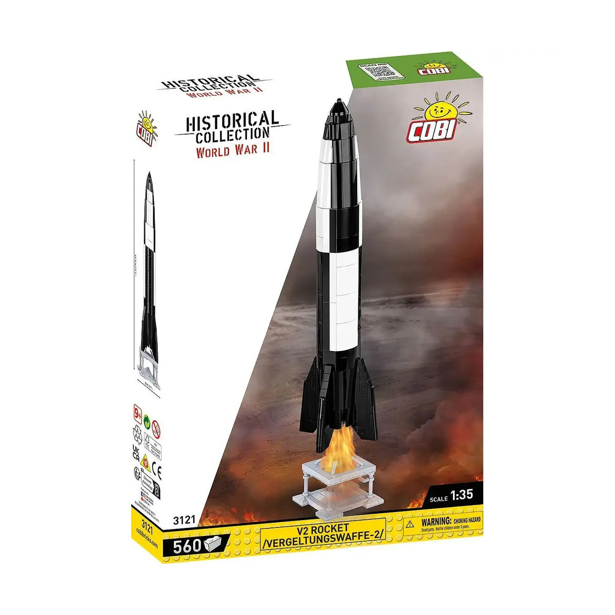 600 PCS HC WWII /3121/ V2 ROCKET/VERGELTUNGSWAFF