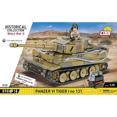 896 PCS HC WWII /3123/ TIGER I NO 131