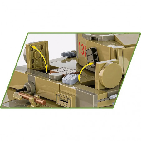 896 PCS HC WWII /3123/ TIGER I NO 131