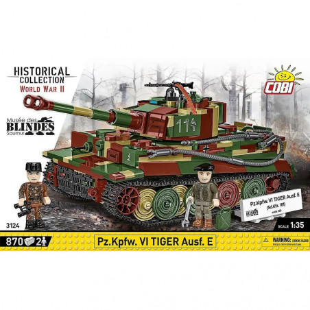 862 PCS HC WWII /3124/ PZKPFW VI TIGER AUSF.E