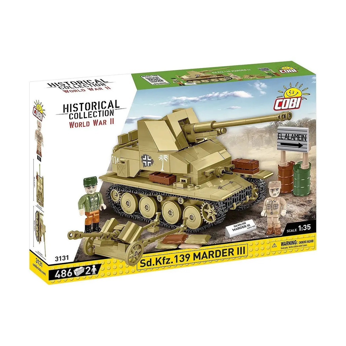 486 PCS HC WWII /3131/ SD. KFZ. 139 MARDER III