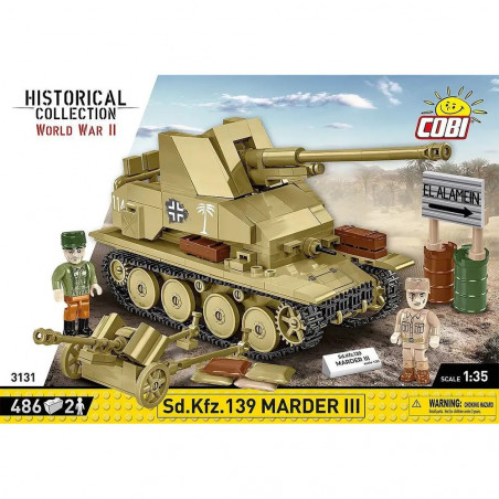 486 PCS HC WWII /3131/ SD. KFZ. 139 MARDER III