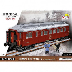 1945 PCS TRAINS /6291/ COMPIEGNE WAGON 1918