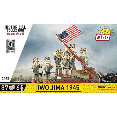 RAISING THE FLAG ON IWO JIMA