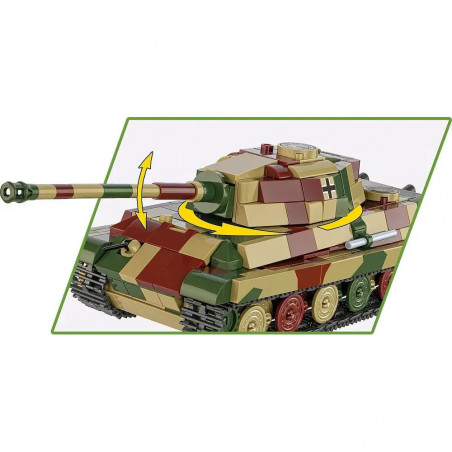 Pz.Kpfw. VI B TIGER II Königstiger scale 1:48 500 pcs Box: