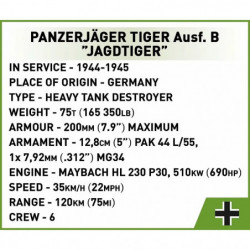 PANZERJAGER TIGER AUSF.B 528 PCS