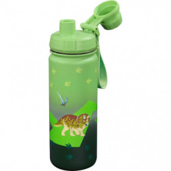 Isolierte Edelstahl-Trinkflasche Dino