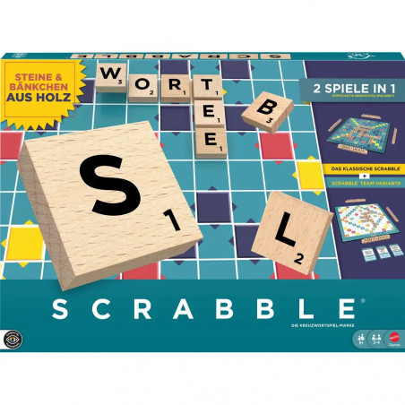 Scrabble Original Holz “2 in 1” (D)