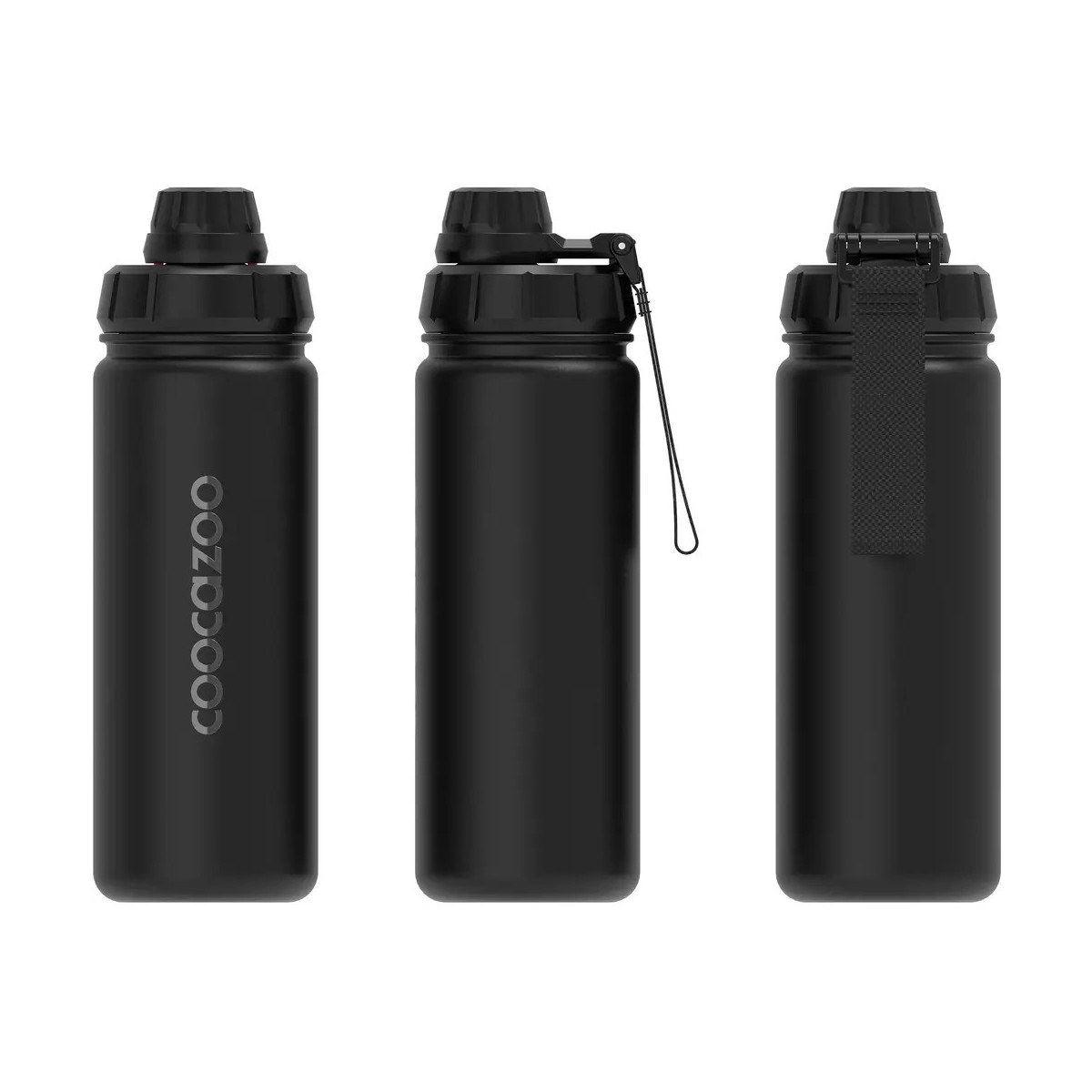 Trinkflasche Tritan, Black