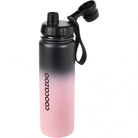 Isolierte Edelstahl-Trinkflasche, Gradient Rose