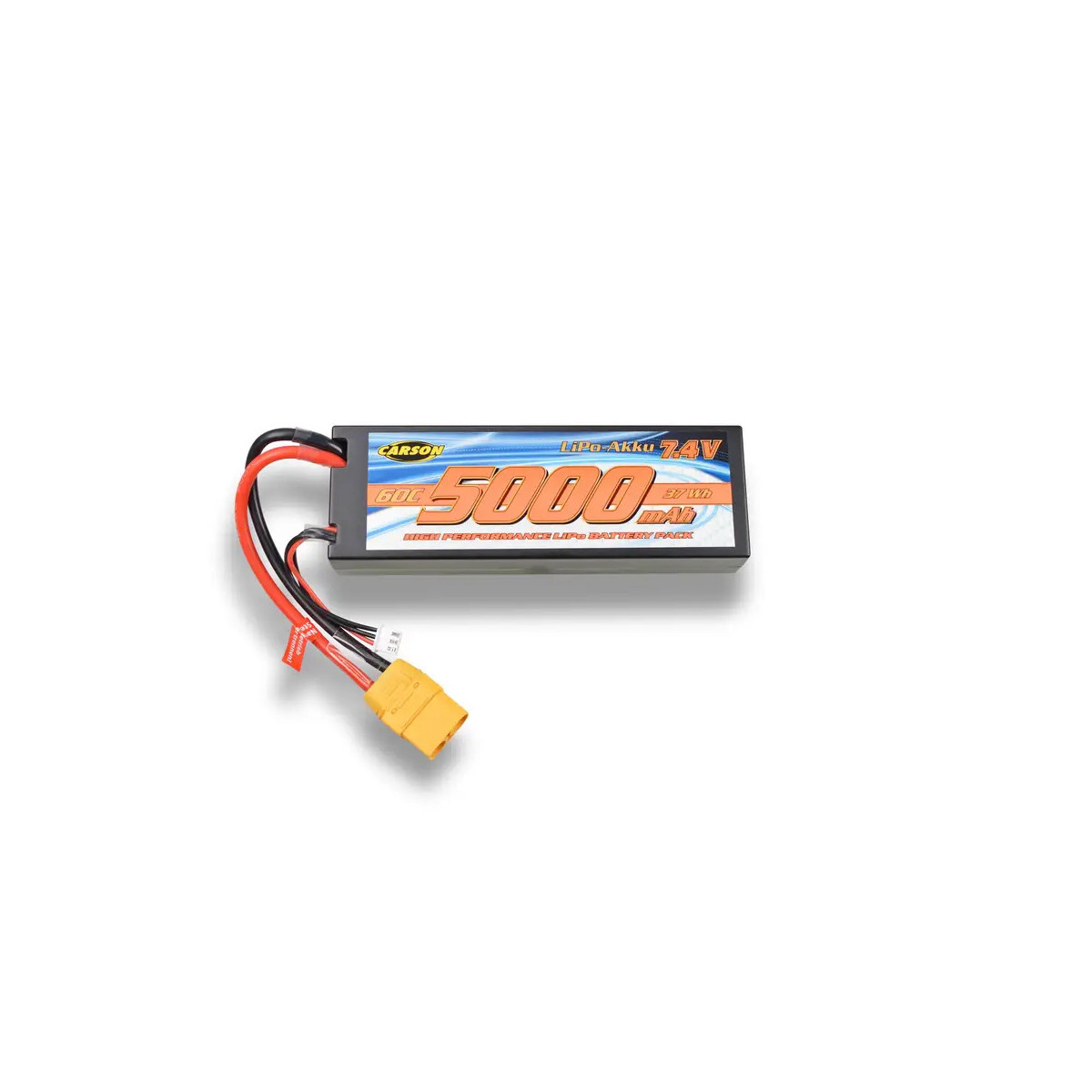 7,4V/5000mAh 60C LiPo Akku XT