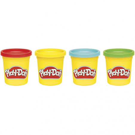 Play-Doh Spielknete 4er Set klassische Farben