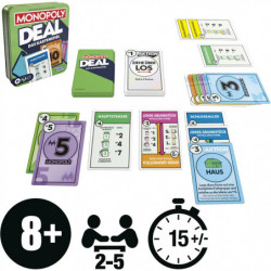 MONOPOLY Kartenspiel Deal Metalldose