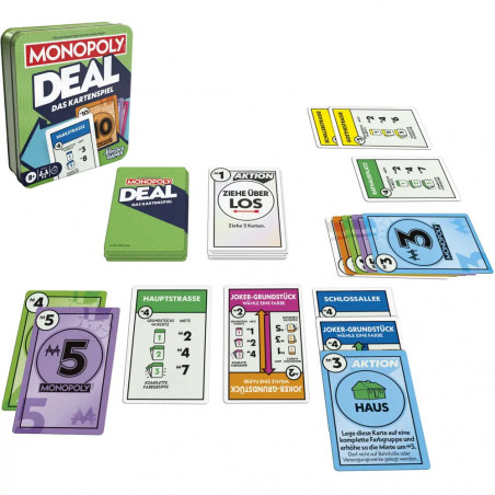 MONOPOLY Kartenspiel Deal Metalldose