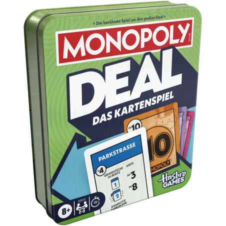 MONOPOLY Kartenspiel Deal Metalldose