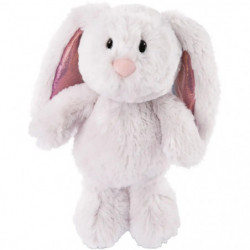 Kuscheltier Hase hellgrau 20cm schlenkernd