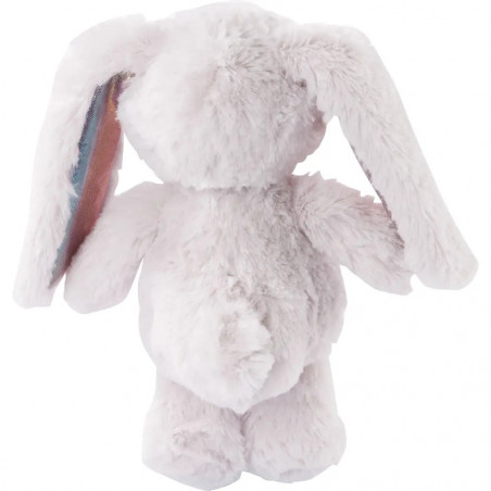 Kuscheltier Hase hellgrau 20cm schlenkernd