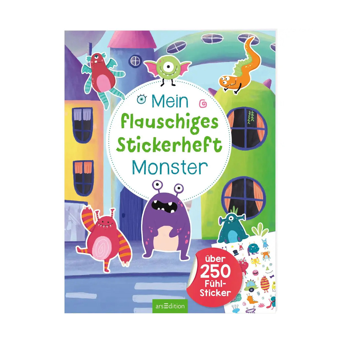 Flausch. Sticker: Monster