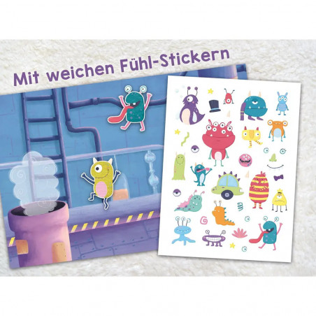 Flausch. Sticker: Monster