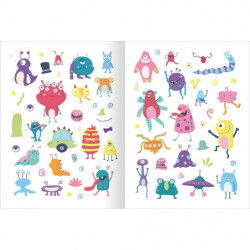 Flausch. Sticker: Monster