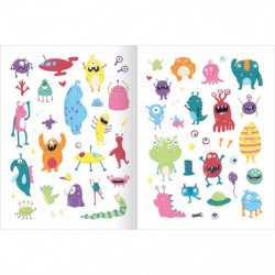 Flausch. Sticker: Monster