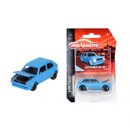 Vintage VW Golf MK1, blue
