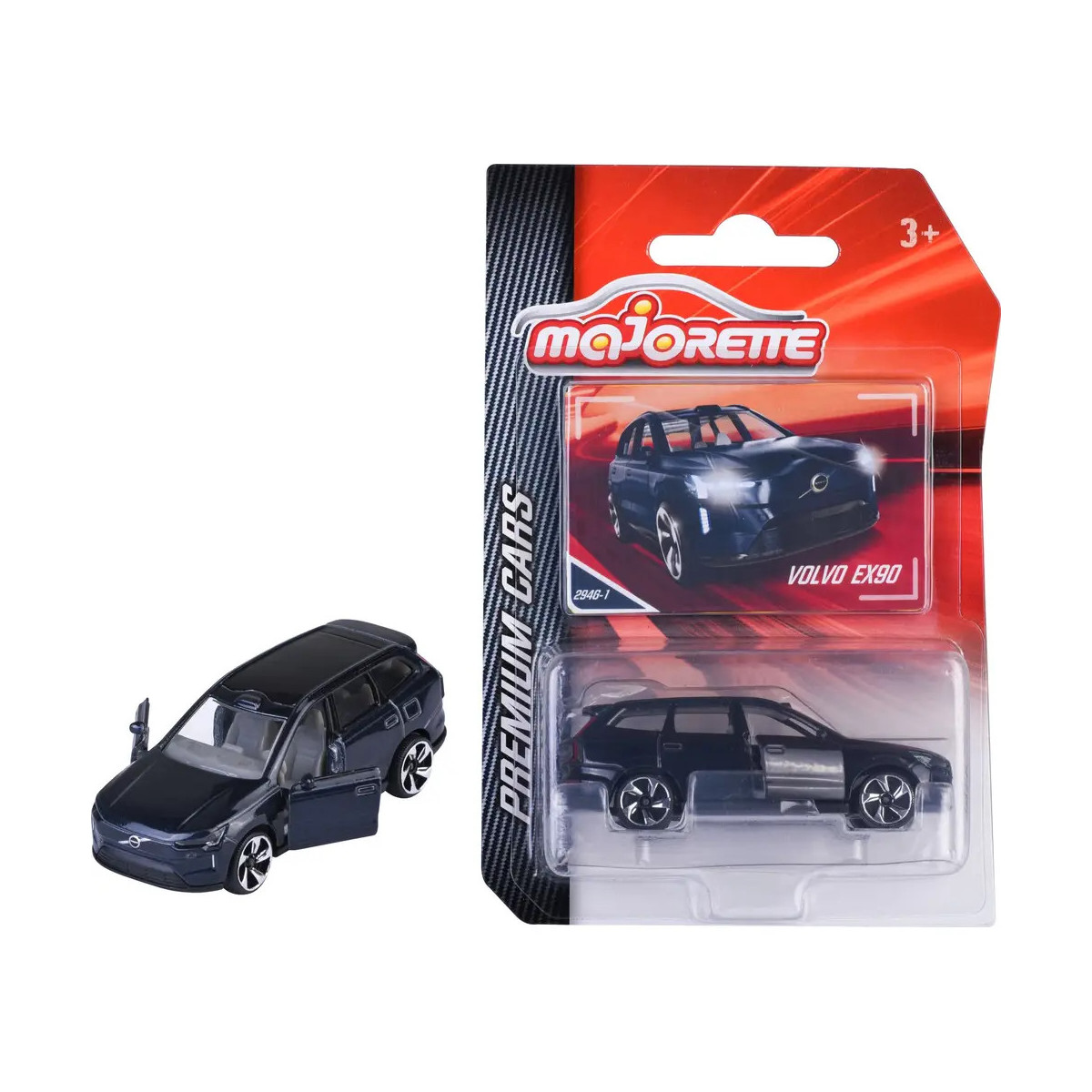 Volvo EX90, dark blue