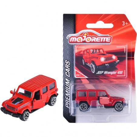 Jeep Wrangler, red