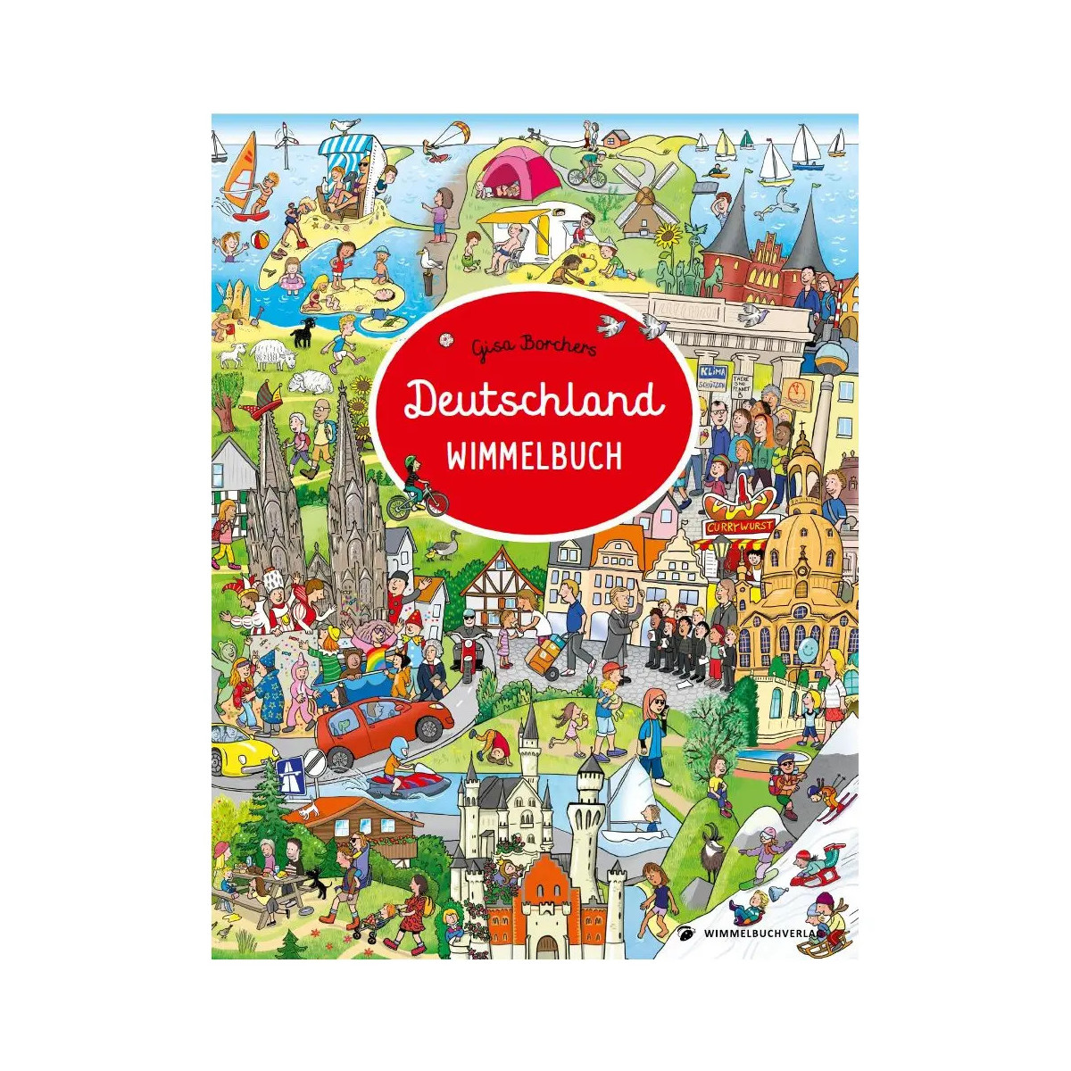 Deutschland Wimmelbuch