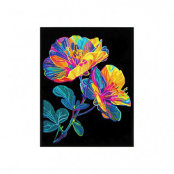 DIAMOND DOTZ - Diamond Painting Neon Blumen
