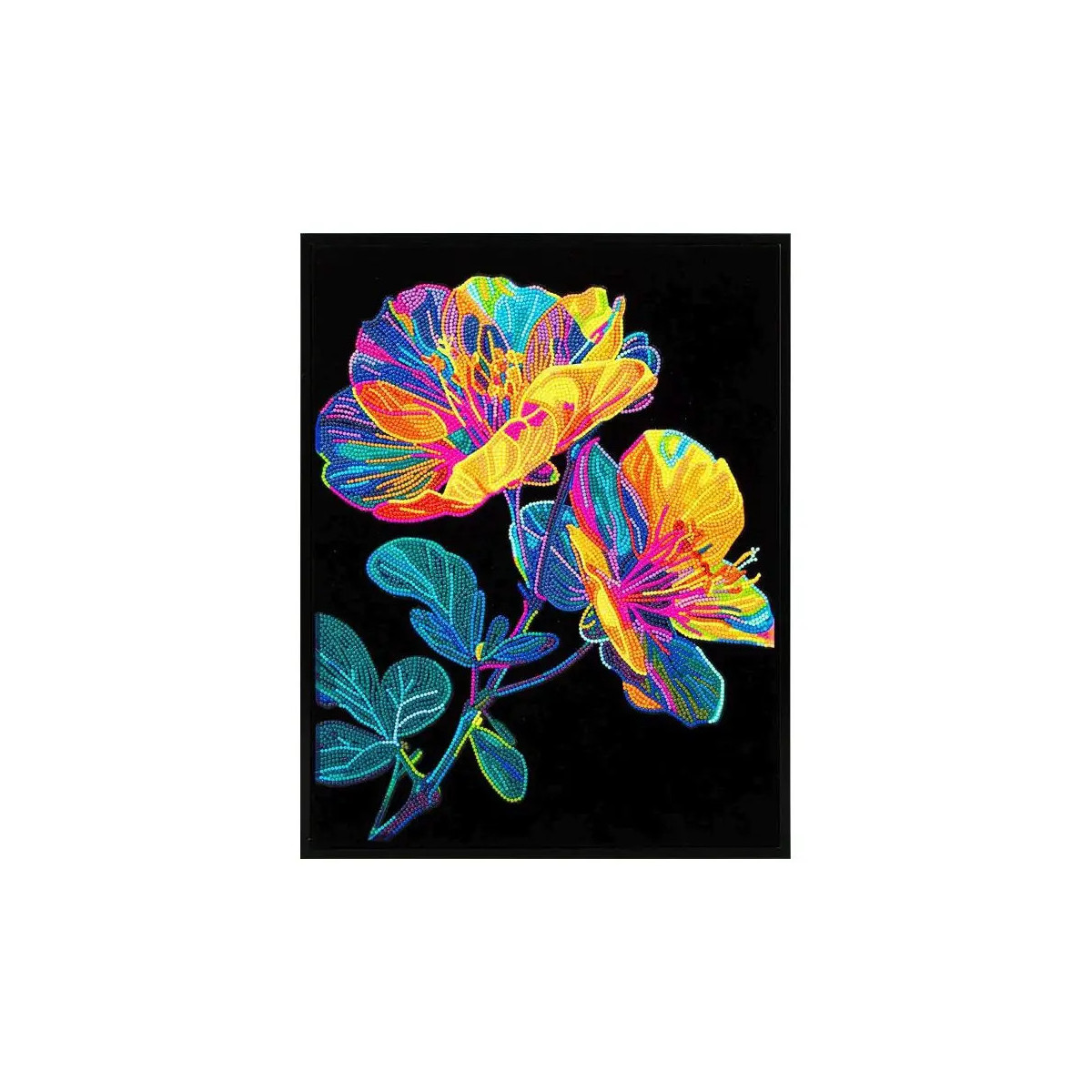DIAMOND DOTZ - Diamond Painting Neon Blumen