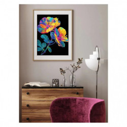 DIAMOND DOTZ - Diamond Painting Neon Blumen