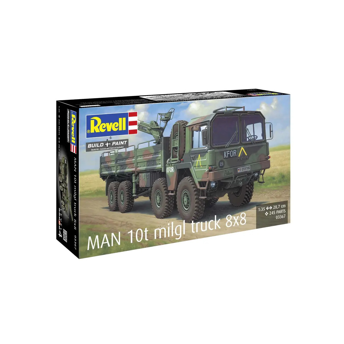 Revell - MAN 10t milgl truck 8x8
