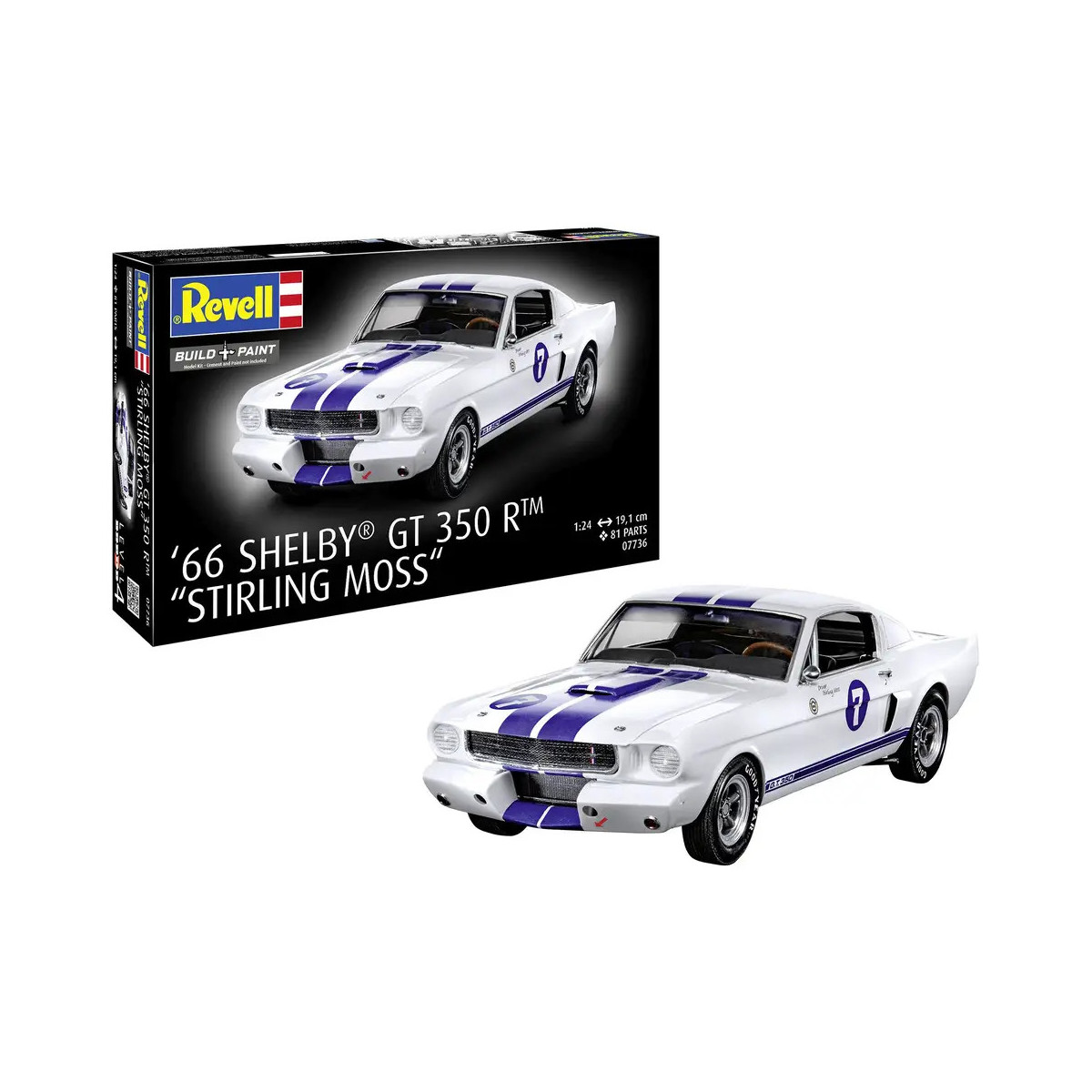 Revell - 1966 Shelby GT 350 R "Stirlin