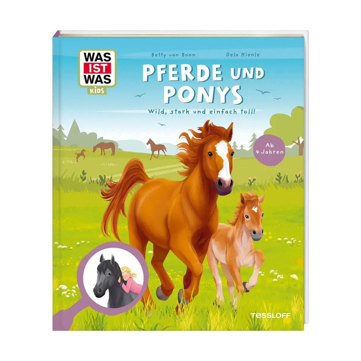 WAS IST WAS Kids Pferde und Ponys. Wild, stark und einfach t