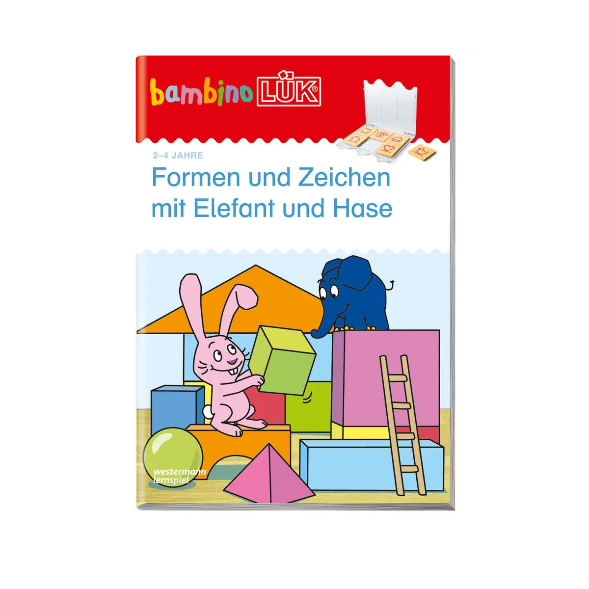 bambinoLÜK - Formen und Zeichen mit Elefant und Hase