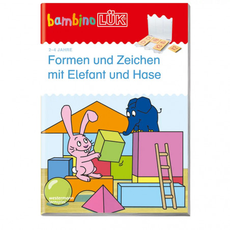 bambinoLÜK - Formen und Zeichen mit Elefant und Hase