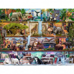 Ravensburger - Aimee Stewart: Großartige Tierwelt, 2000 Teile