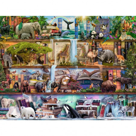 Ravensburger - Aimee Stewart: Großartige Tierwelt, 2000 Teile