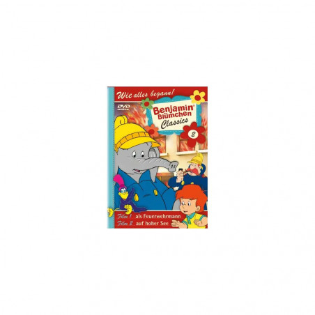 KIDDINX - DVD Benjamin Blümchen … als Feuerwehrmann / … auf hoher See (Classics Folge 2)