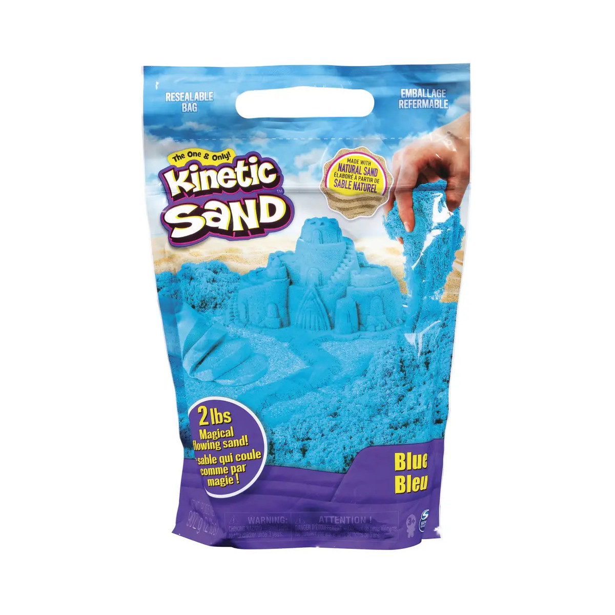 Spin Master - Kinetic Sand - Colour Bag Blau (907g)