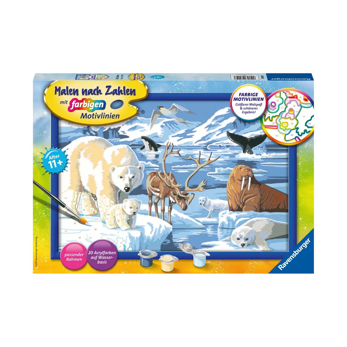 Ravensburger - Malen nach Zahlen - Tiere der Arktis